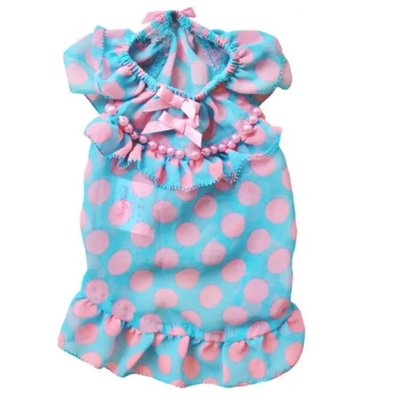 Wooflink Baby Doll 2 Dog Dress - Blue 5