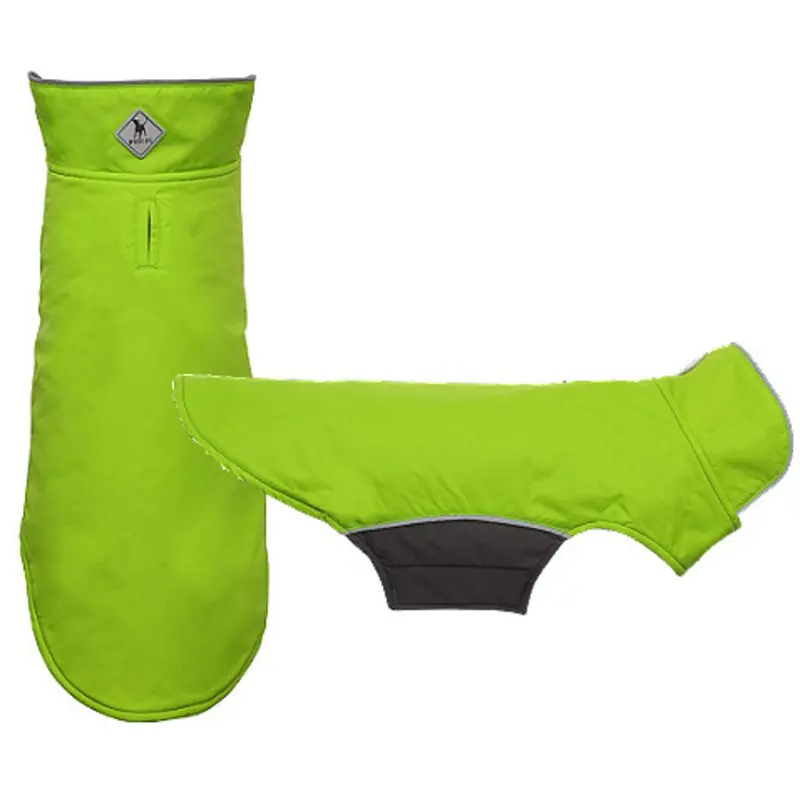 All Weather Apex Nylon Dog Jacket - Apple Green 12