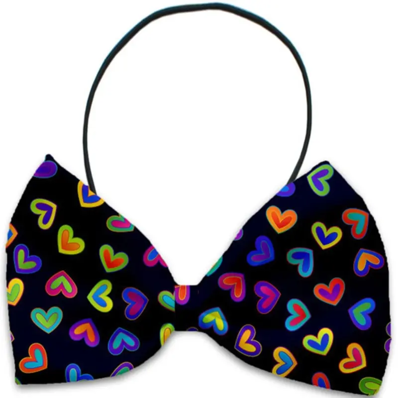 Bright Hearts Pet Dog Bow Tie One Size