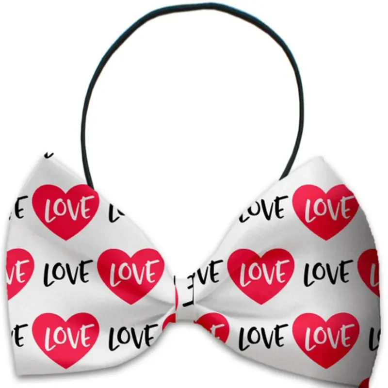 Classic Love Pet Dog Bow Tie One Size