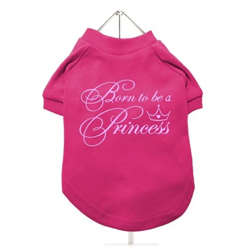 Born to be a Princess Dog T-Shirt XXS