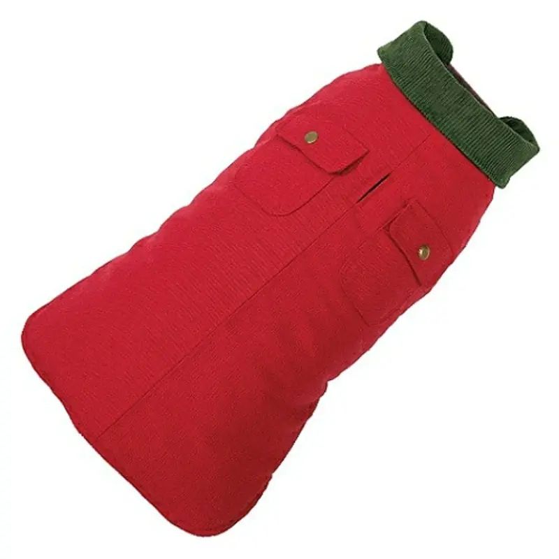 Chester Barn Dog Coat - Red