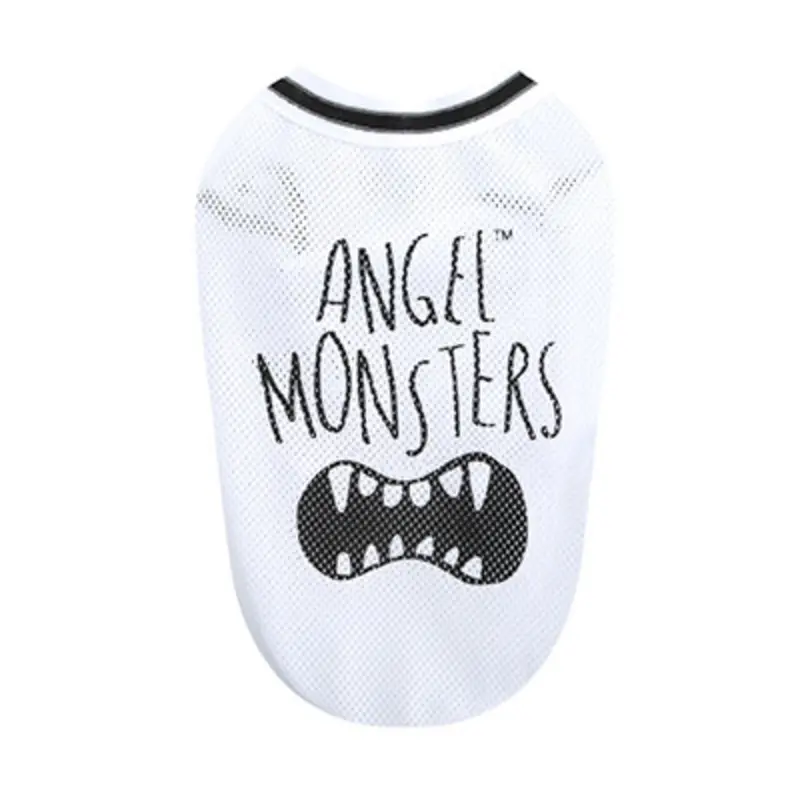 Angel Monsters Mesh Sleeveless Tank - White XS