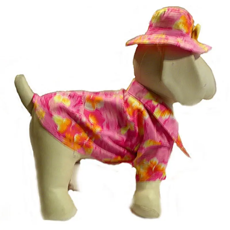 Hawaiian Print Dog Shirts