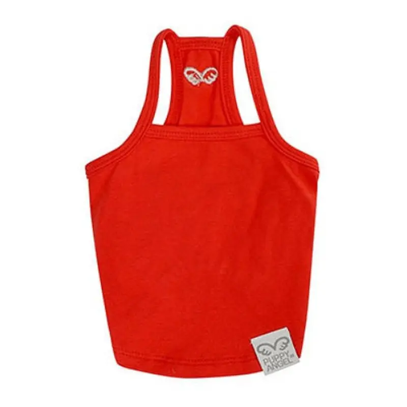 Mac Dally Dog Strap Top - Red S