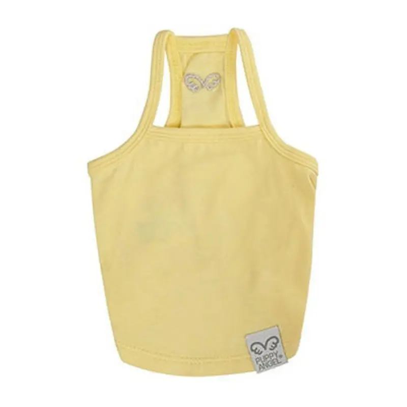 Mac Dally Dog Strap Top - Yellow S