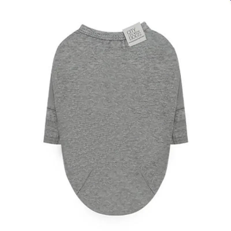 Puppy Angel Daily Long Sleeve Dog T-shirts - Gray XS