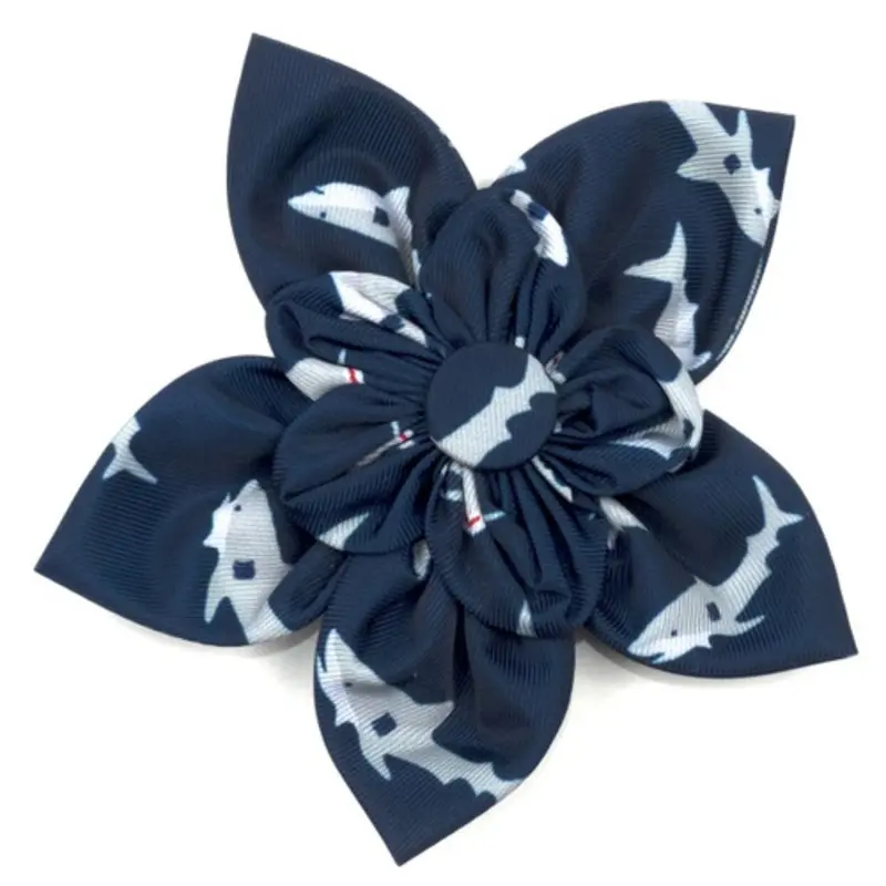 Jaws Pet Dog Collar Flower Small