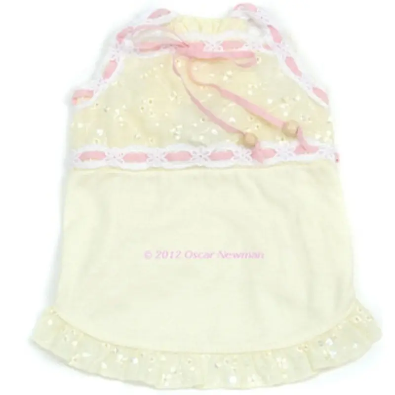 Got My Eye On You Eyelet Dog Dress Small