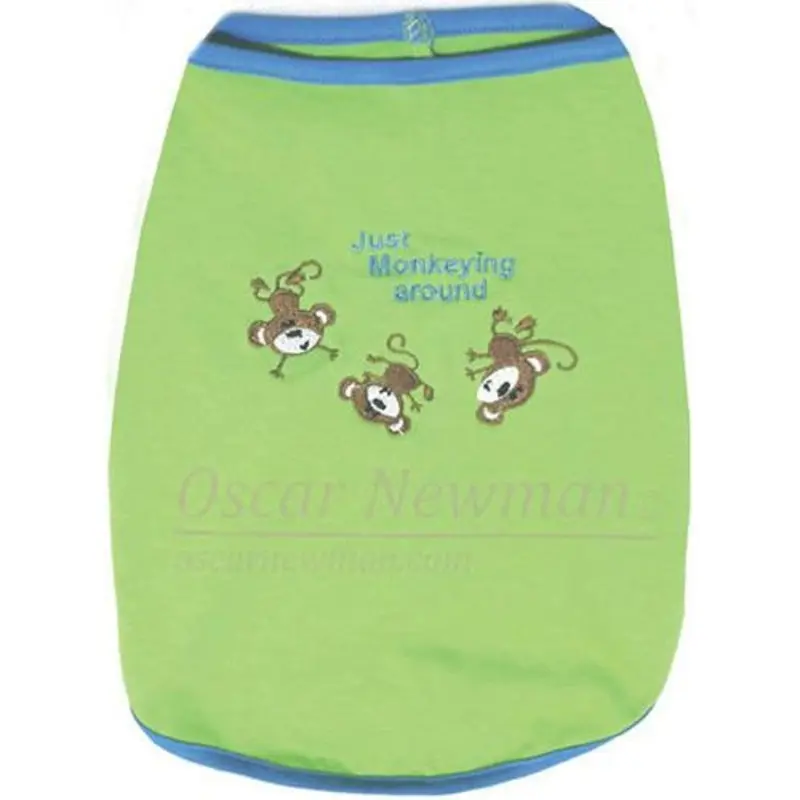 Just Monkeying Around Dog Tee Medium
