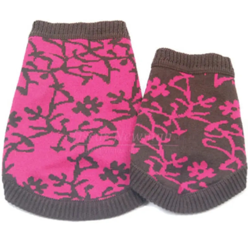 Two Faced Diva Reversible Dog Sweater Small