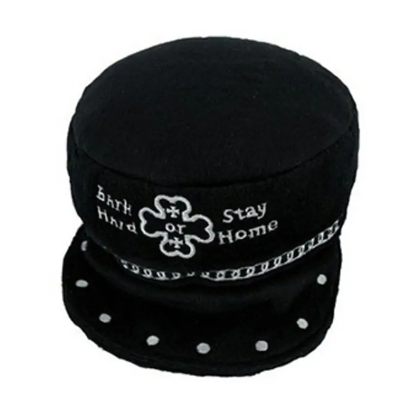 Biker Cap Dog Toy One Size