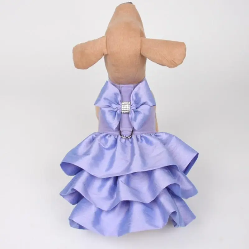 French Lavender Couture Designer Madison Dog Dress Small  Chest Size (12 - 14")