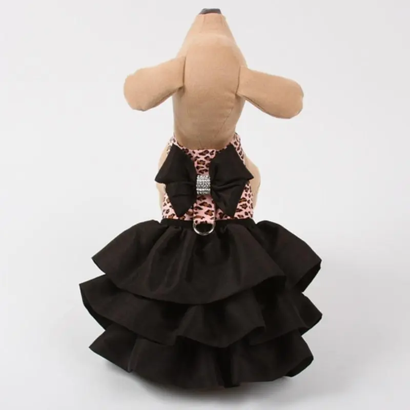 Pink Cheetah Couture Designer Madison Dog Dress Small  Chest Size (12 - 14")