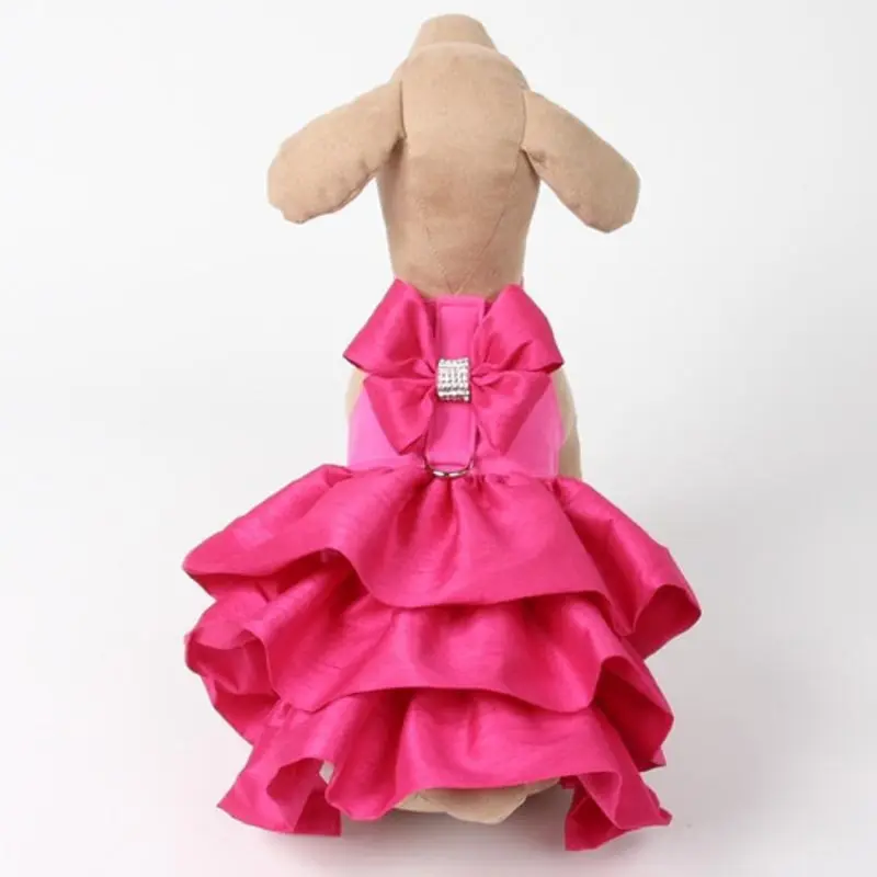 Pink Sapphire Couture Designer Madison Dog Dress Small  Chest Size (12 - 14")