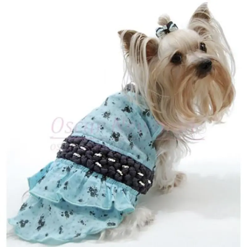 St. Tropez Knotted Dog Dress Small