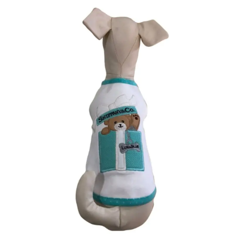 Designer Sniffany Bear Gift Box Dog Tank XXS