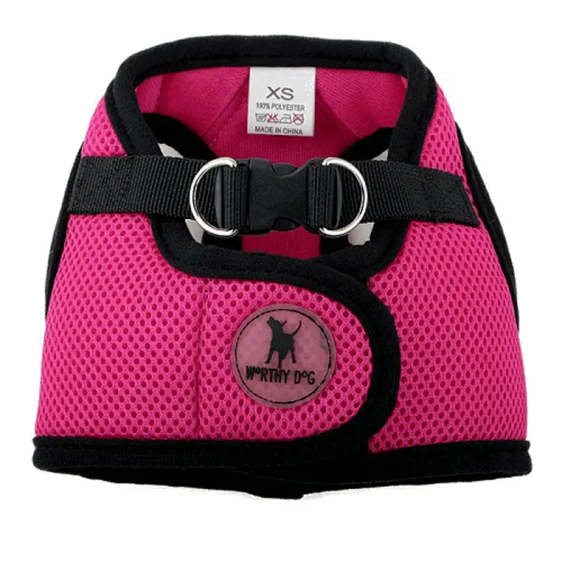 Worthy Dog Step-in Sidekick Dog Harness - Pink