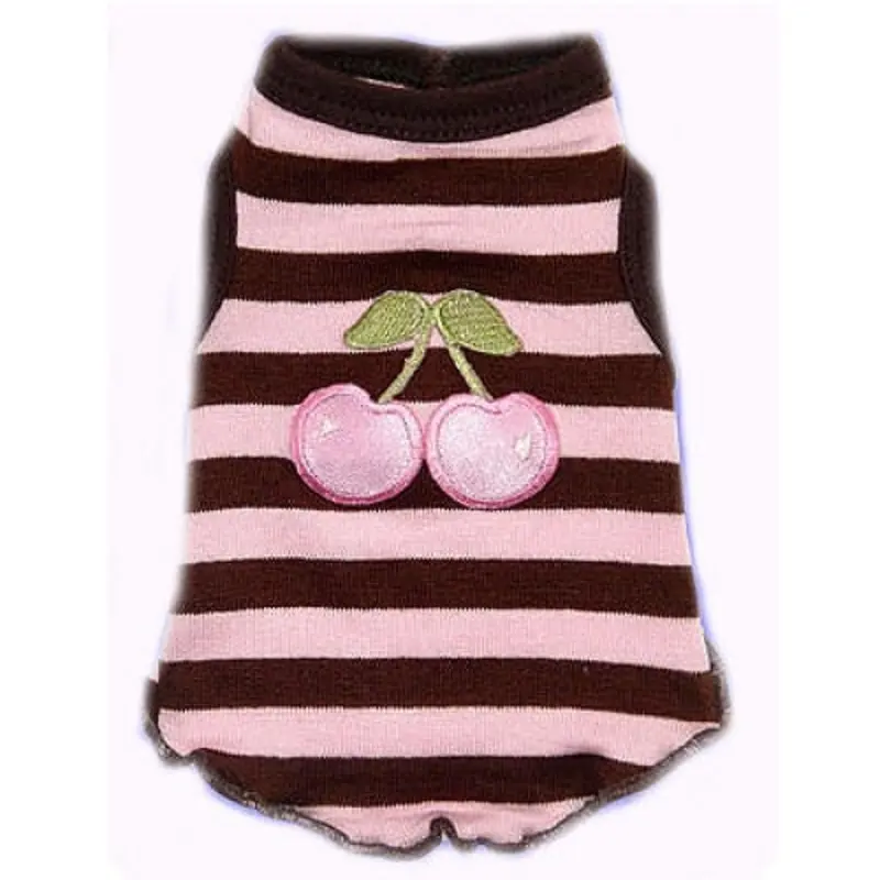 Cherry Chocolate Dog Tank BDXS
