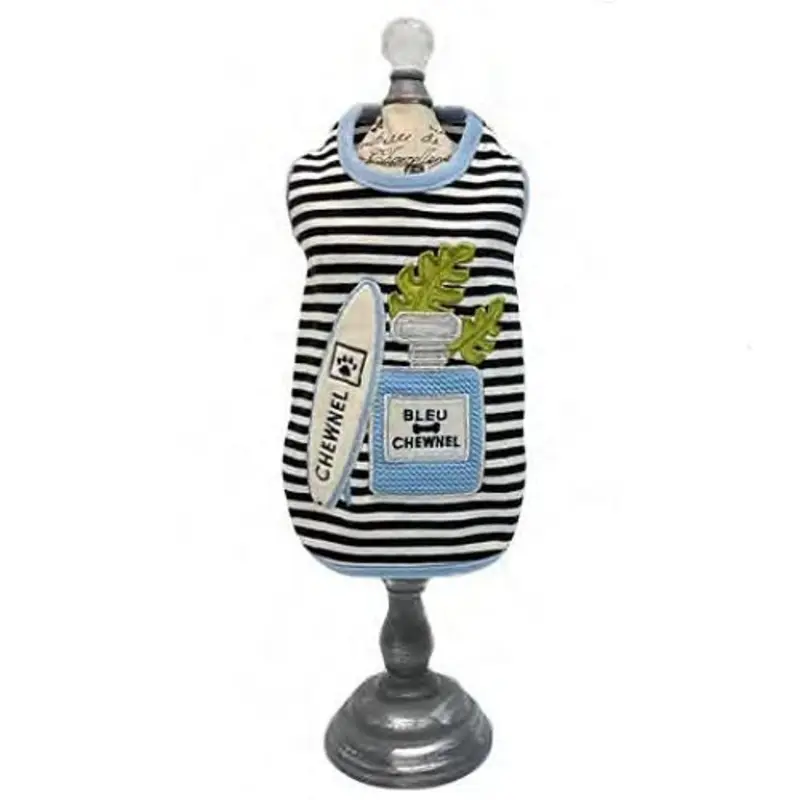 Designer Chewnel Tropical Bleu Dog Tank XXS