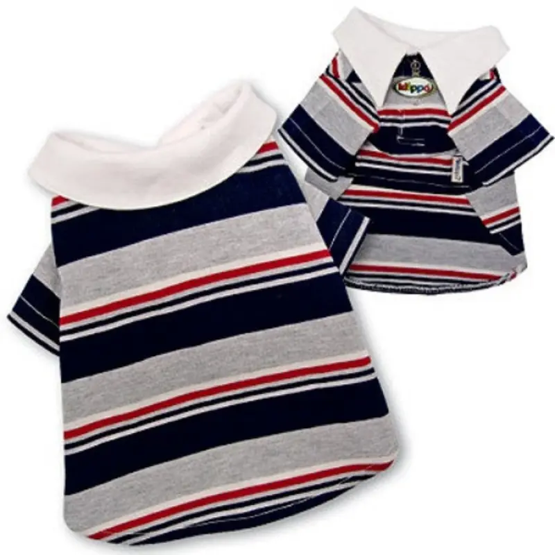 Striped Polo Dog Shirt