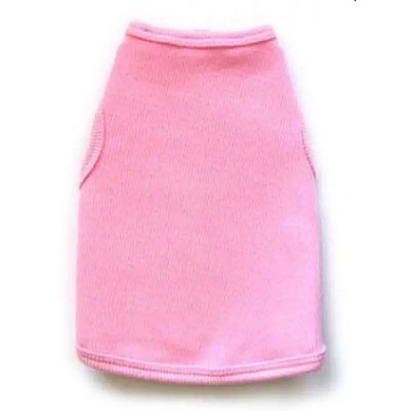 ZBlank Pink Dog Tank Top by I See Spot XXS - 5"-7" (1-2 lbs.)
