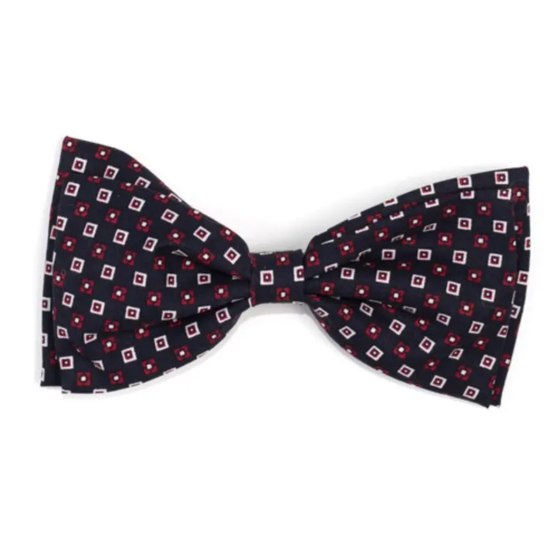 Foulard Navy Pet Dog Bow Tie Small