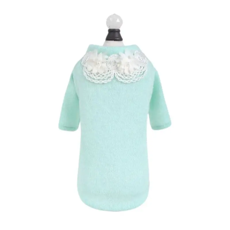 Sweet Magnolia Dog Sweater - Mint XXS