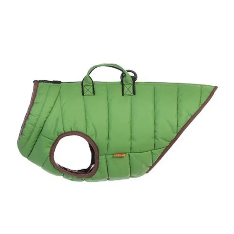 Step In - Zip Up Padded Vest Lift - Green