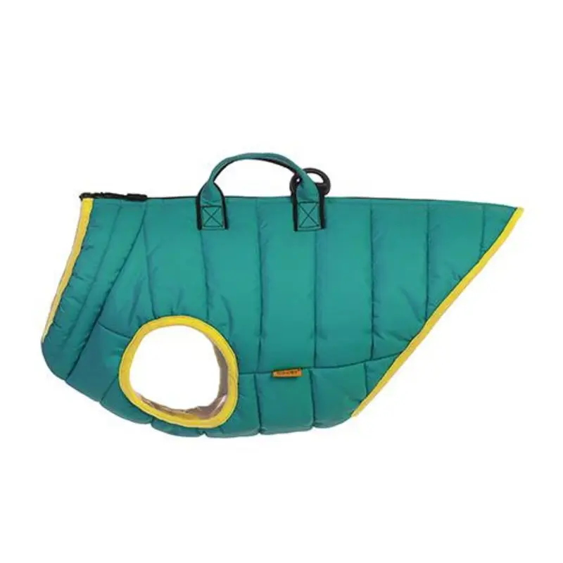 Step In - Zip Up Padded Vest Lift - Turquoise