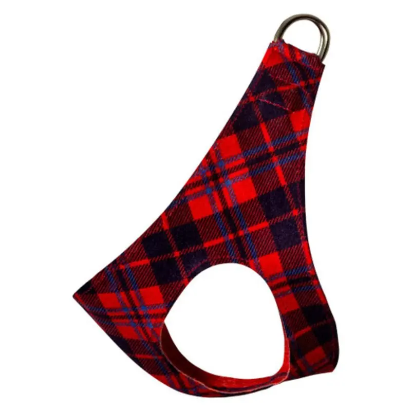Scotty Chestnut Red Plaid Step In Harness