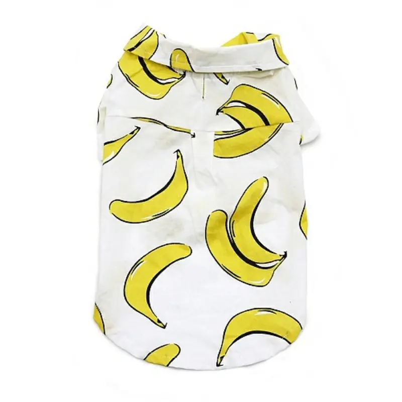 Banana Dog Camp Shirt Medium