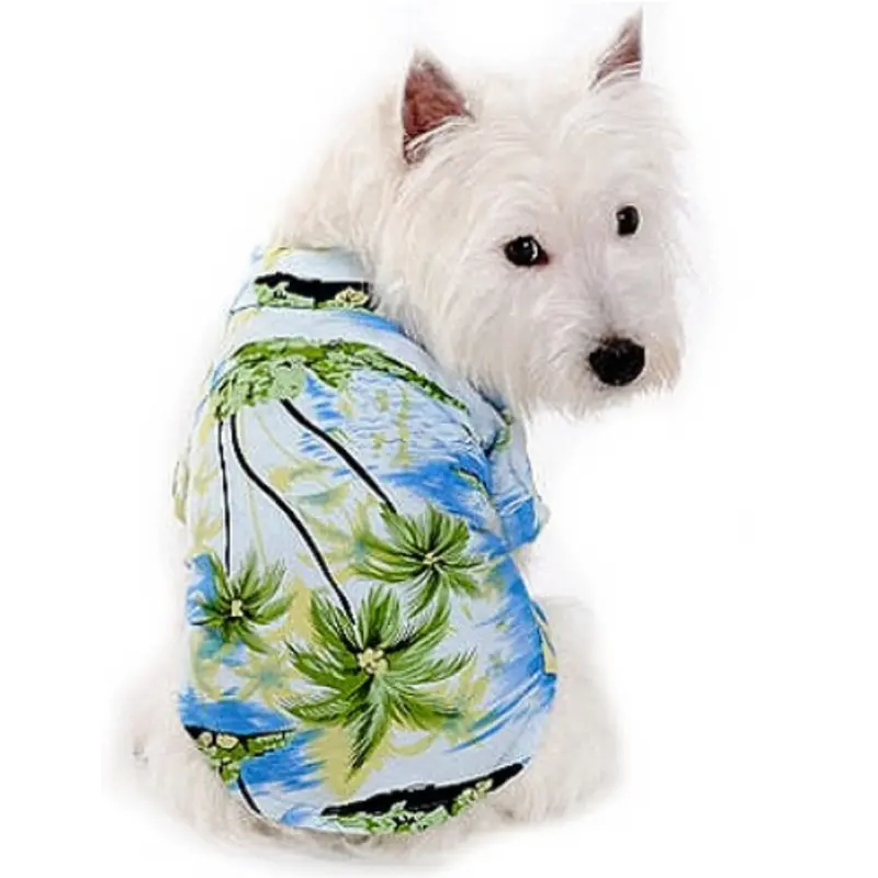 Hawaii Fever Dog Camp Shirt XS, LAST ONE