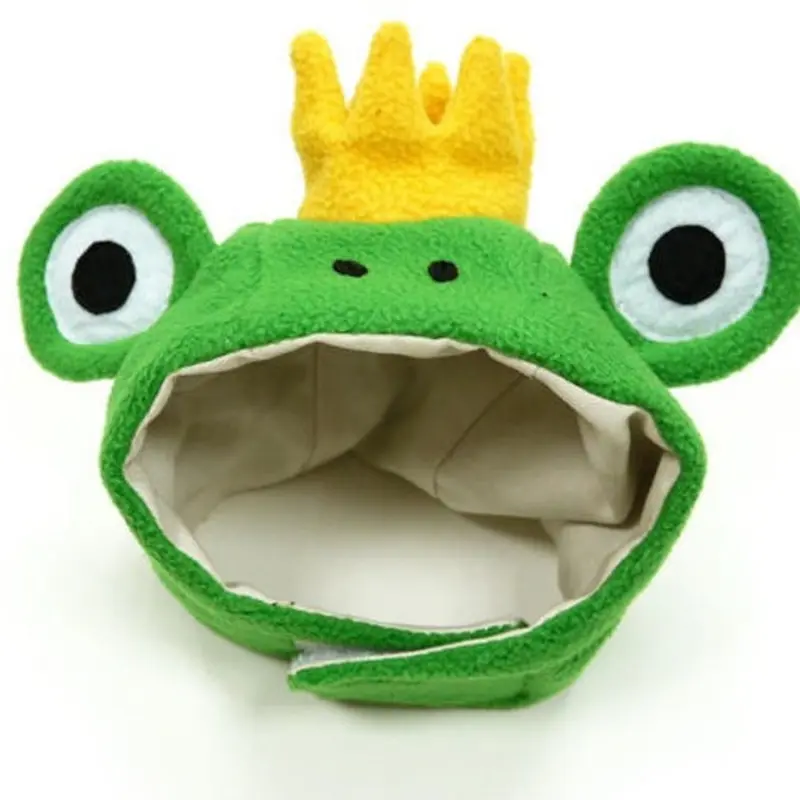 Prince Frog Pet Dog Hat XS