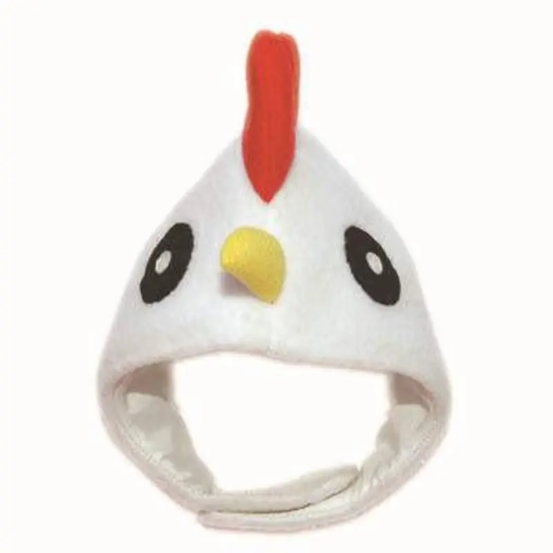 Rooster Pet Dog Hat XS