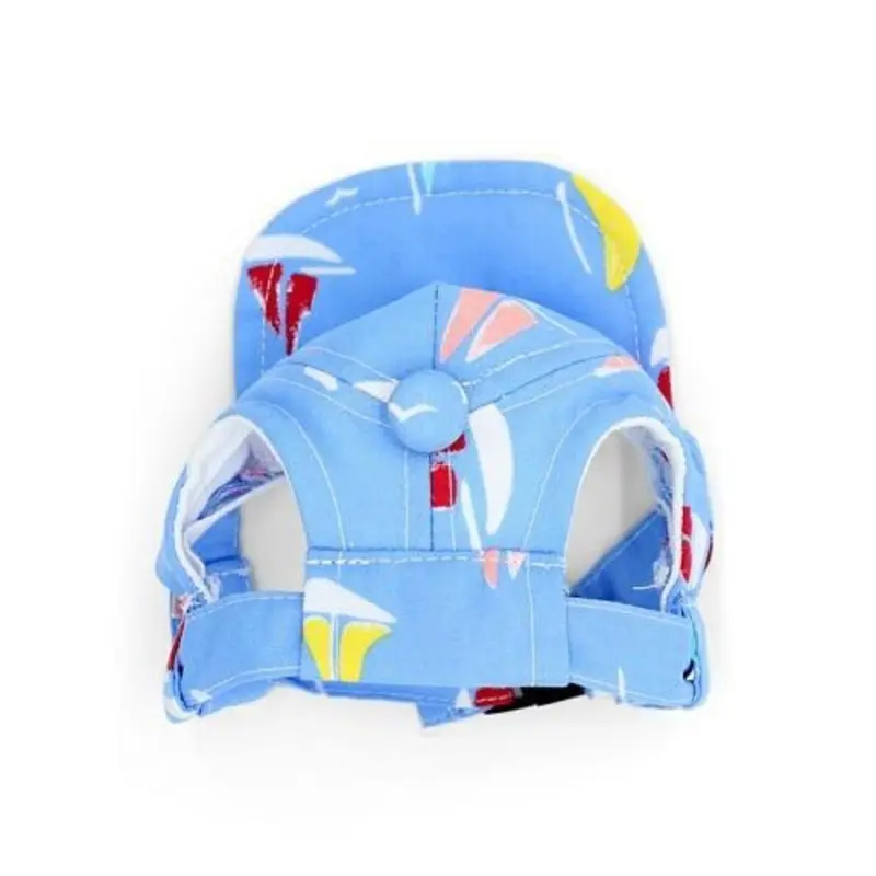 Summer Beach Pet Dog Visor / Hat XS