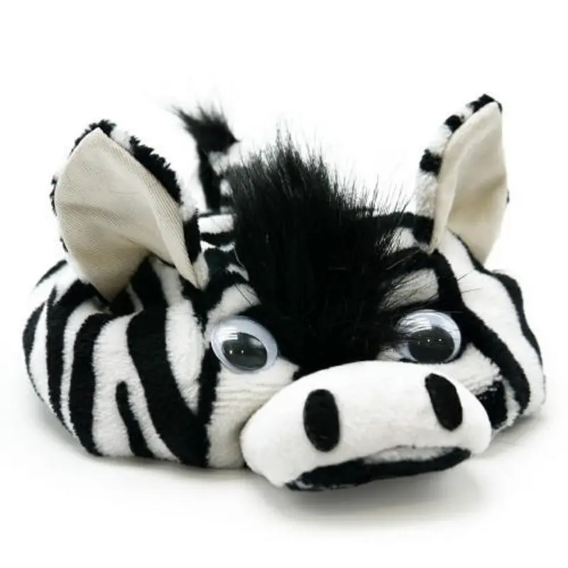 Zebra Pet Dog Hat XS
