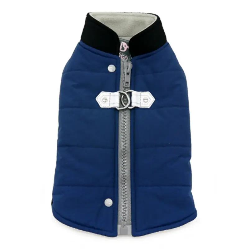 Urban Navy Blue Runner Dog Coat