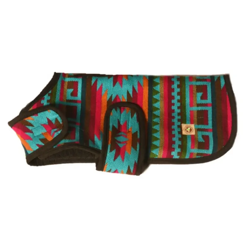 Handmade Desert Rose Wool Blanket Pet Dog Coat