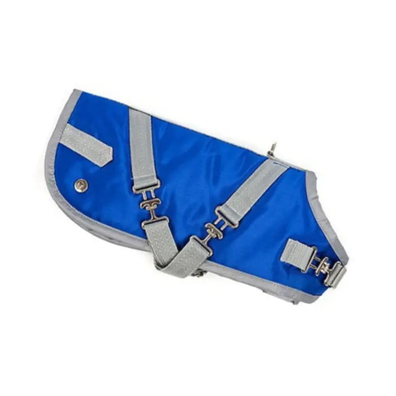 Horse-Blanket Reflective Coat - Blue 10