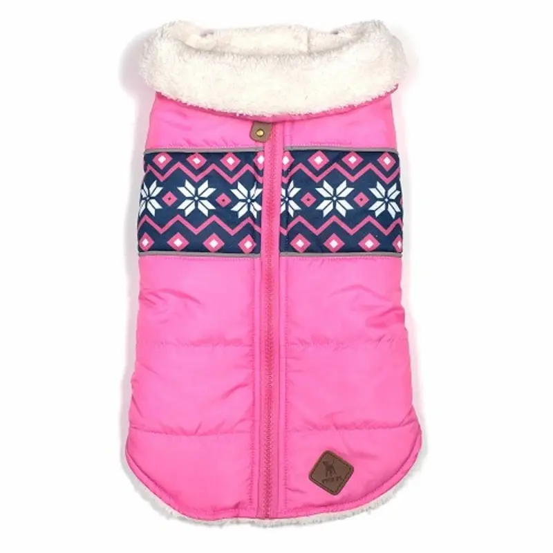 Aspen Pet Dog Puffer Jacket - Pink