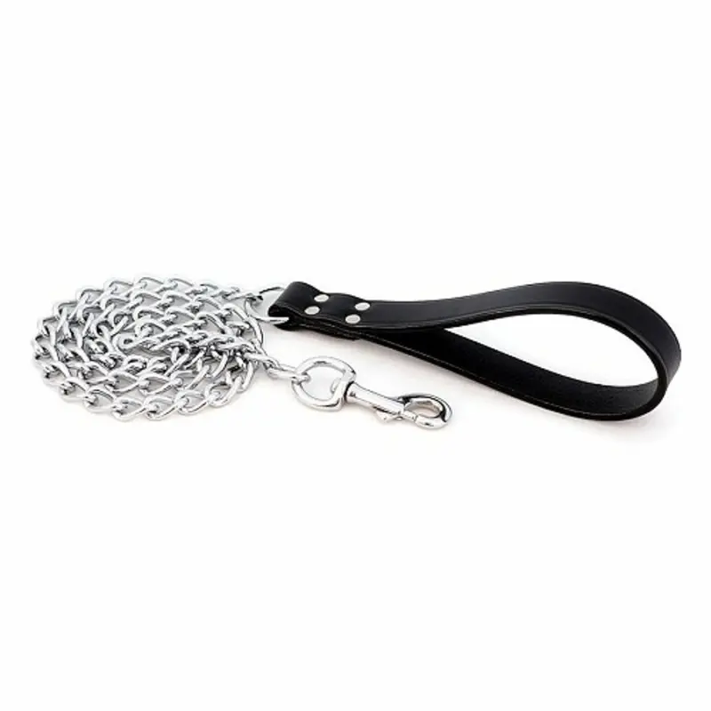 Black Chain Dog Leads