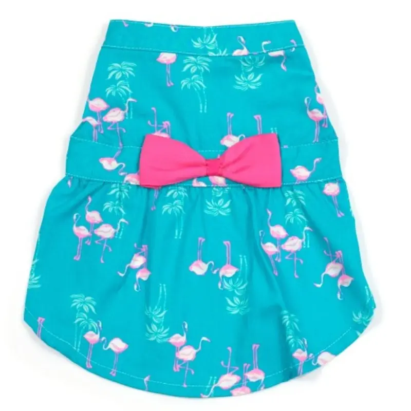 Flamingos Pet Dog Dress - Small - Big Dog