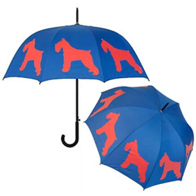The Dog Park Umbrella Schnauzer Silhouette One Size Only