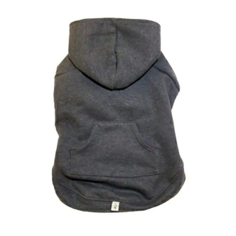 Grey Dog Hoodie - hemp-recycled Small
