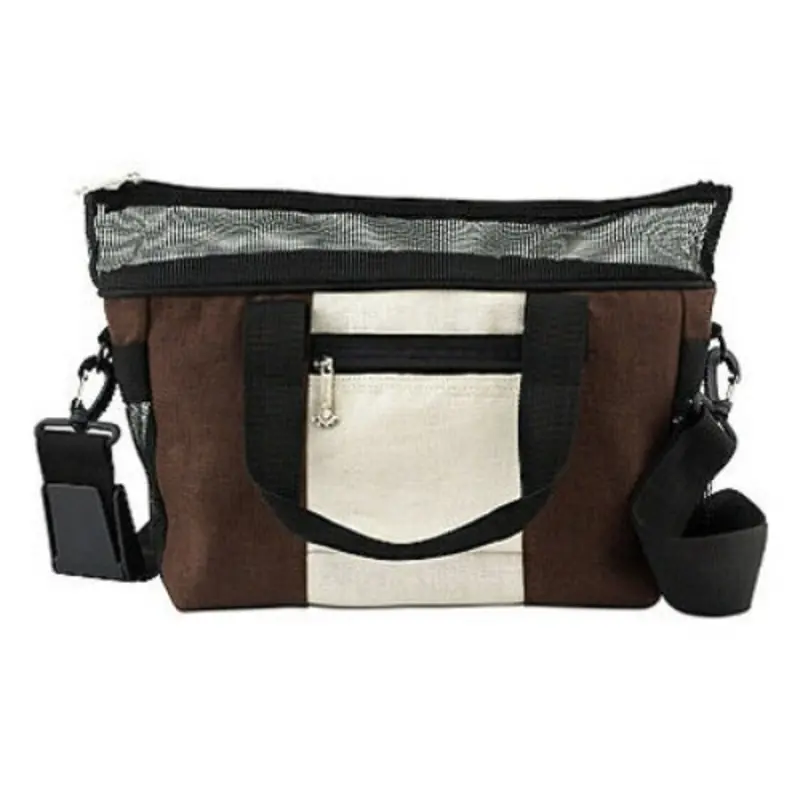 Hemp Dog Carrier - Brown