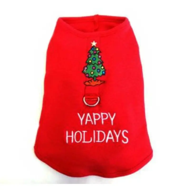 Yappy Holidays Harness-Tee - XXS XXS