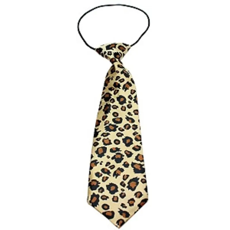 Big Dog Neck Ties - Leopard Print One Size