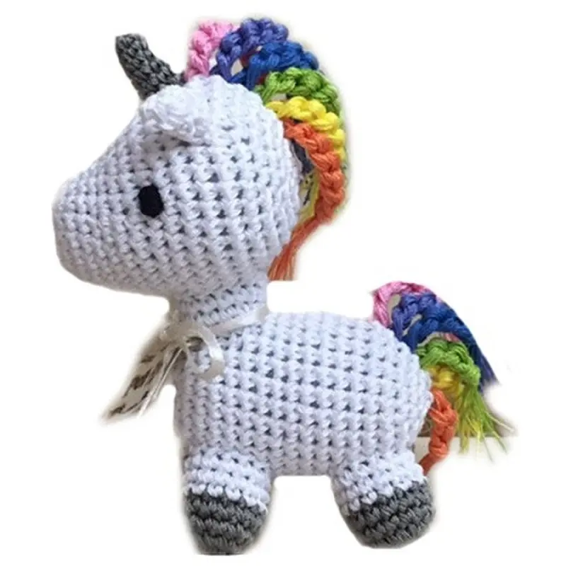 Knit Knacks Mystic The Magic Unicorn Organic Cotton Small Dog Toy One Size