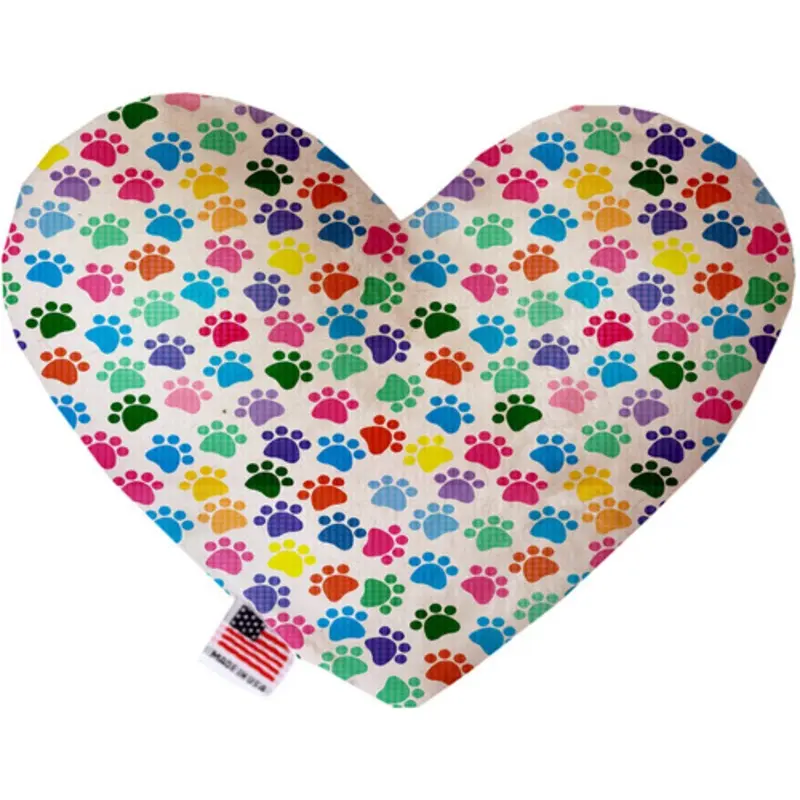 Confetti Paws Bone or Heart Dog Toy, More Sizes
